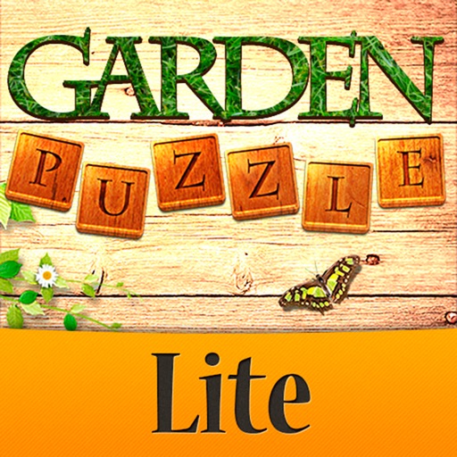 Fifteen Garden sliding tile puzzle app icon