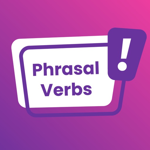 Phrasio English phrasal verbs app icon